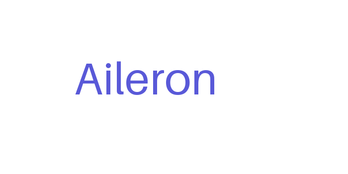 Aileron Font Download