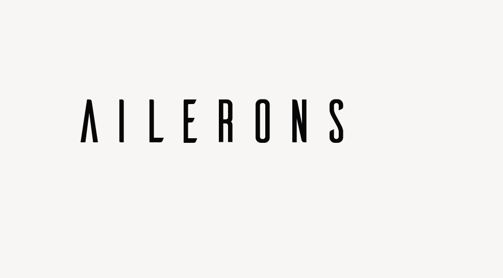 Ailerons font download