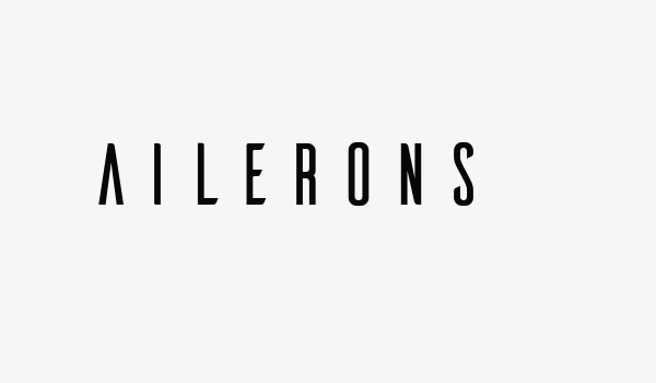 Ailerons Font