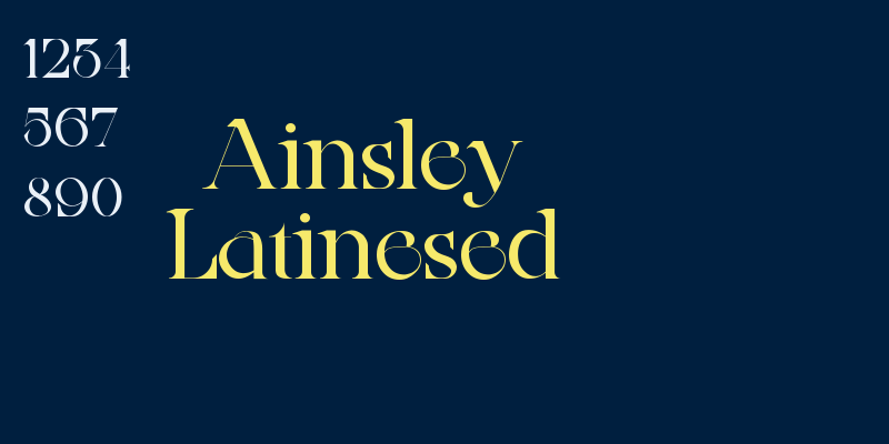 Ainsley Latinesed