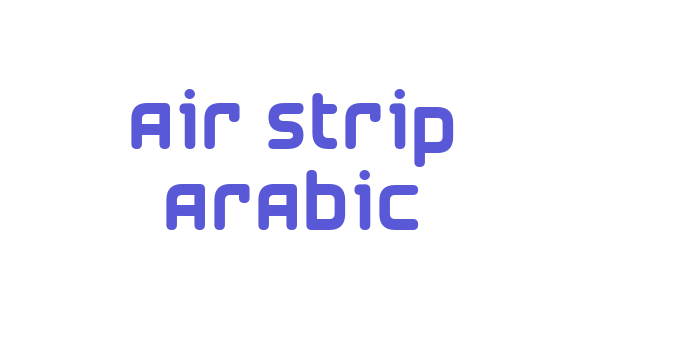 Air Strip Arabic Font Download