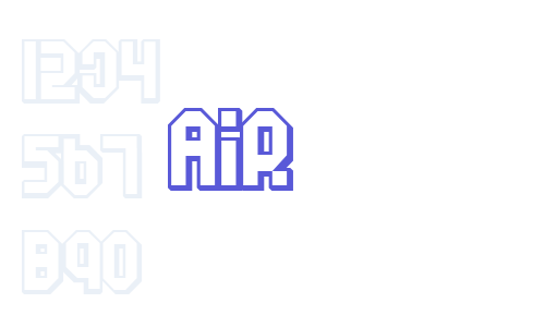 Air Font Download