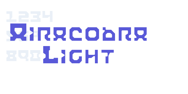 Airacobra Light font free