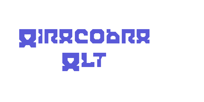 Airacobra Alt Font Download