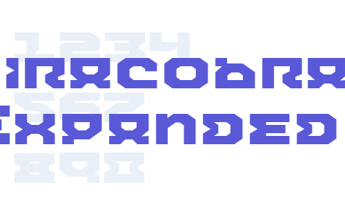 Airacobra Expanded Font