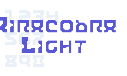 Airacobra Light Font