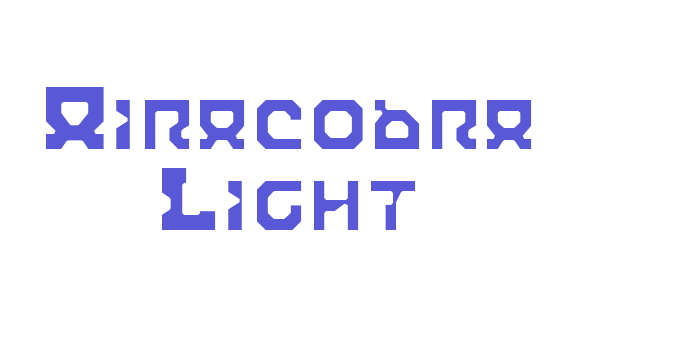 Airacobra Light Font Download