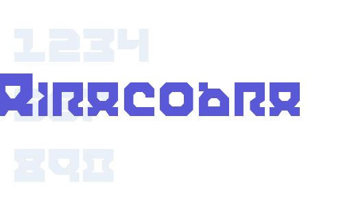 Airacobra Font