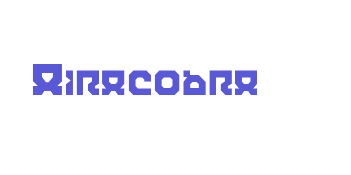 Airacobra Font Download