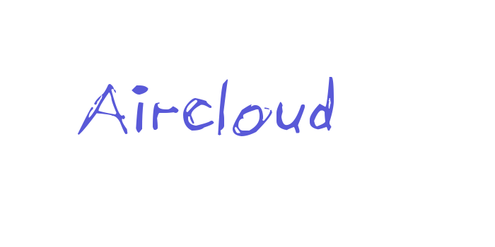 Aircloud Font Download