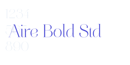 Aire Bold Std-font-download