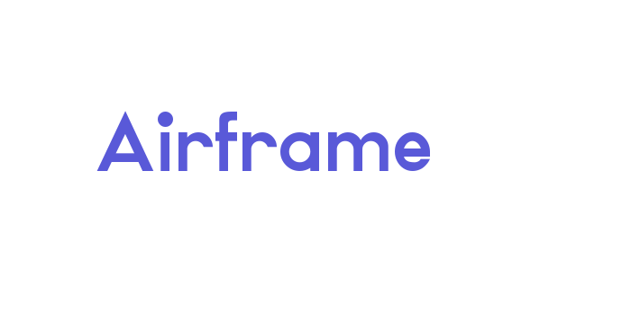 Airframe Font Download