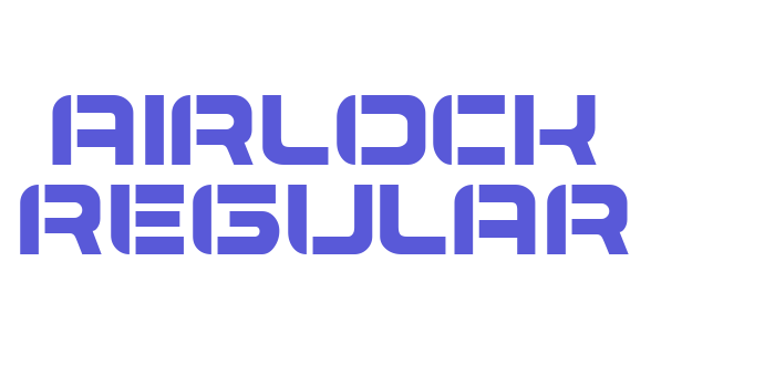 Airlock Regular Font Download