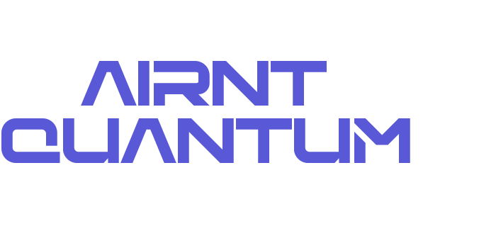 Airnt Quantum Font Download