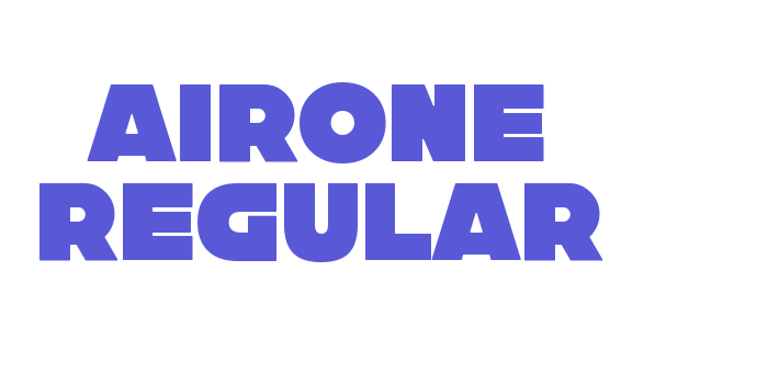 Airone Regular Font