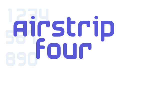 Airstrip Four Font