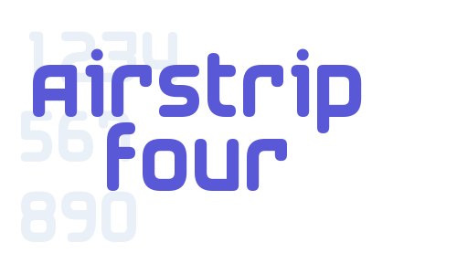 Airstrip Four Font Download