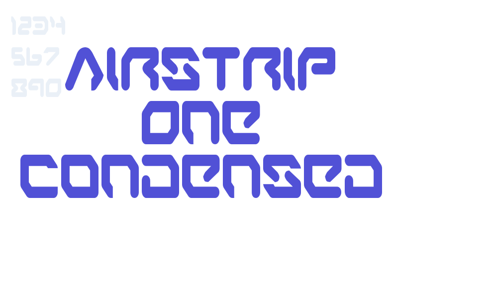 Airstrip One Condensed-font-download