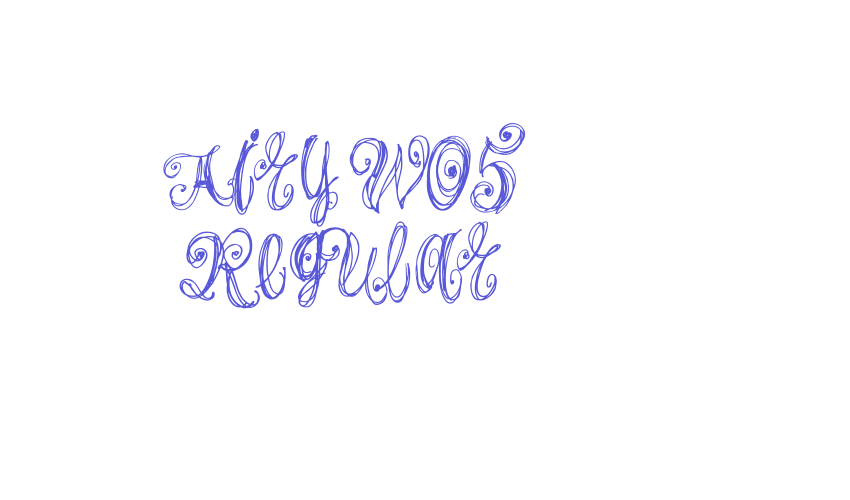 Airy W05 Regular Font Download