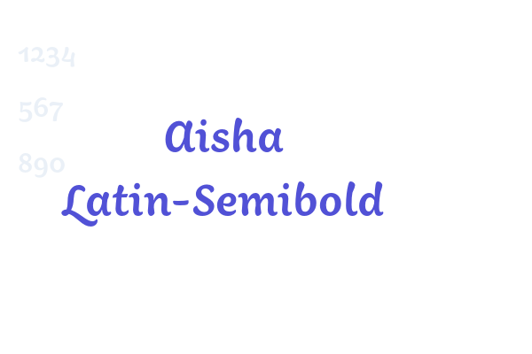Aisha Latin-Semibold