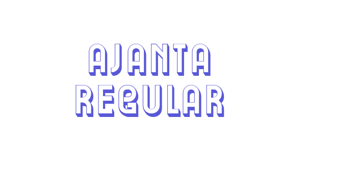 Ajanta Regular Font Download