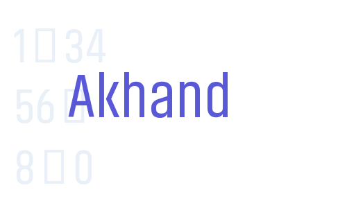 Akhand Font