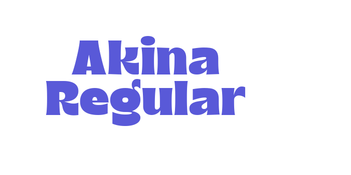 Akina Regular Font Download