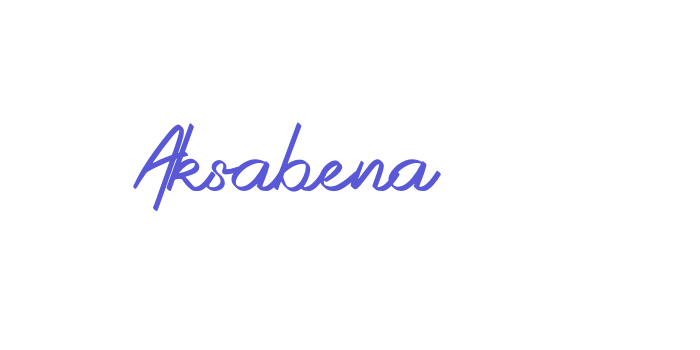 Aksabena Font Download