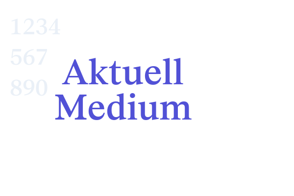 Aktuell Medium