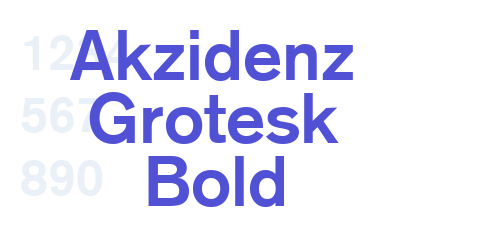 Akzidenz Grotesk Bold-font-download