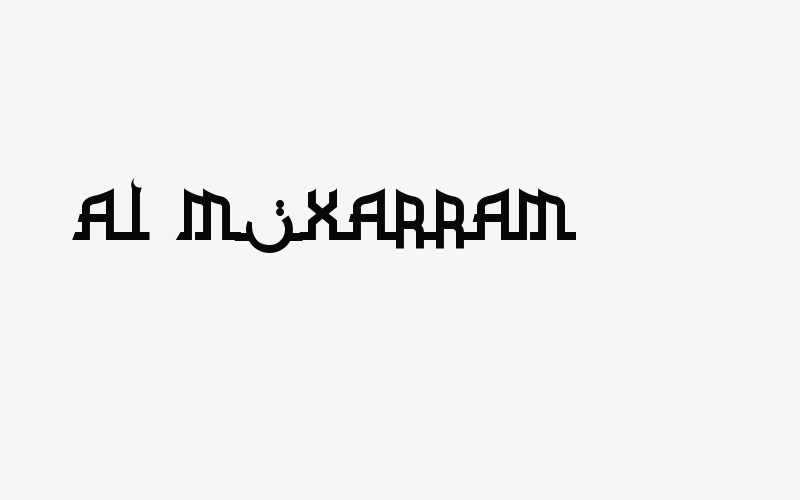 Al MUHARRAM Font