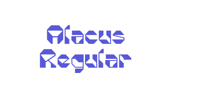 Alacus Regular Font Download