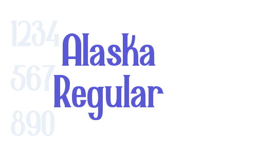 Alaska Regular Font Download