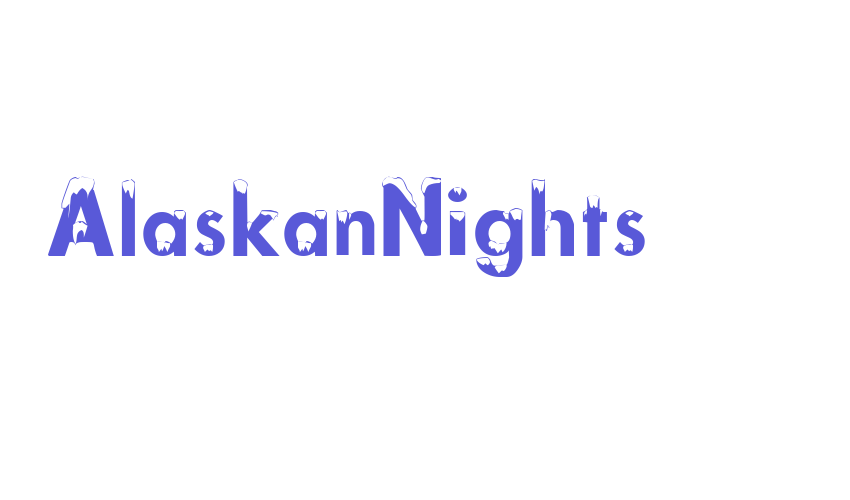 AlaskanNights Font Download