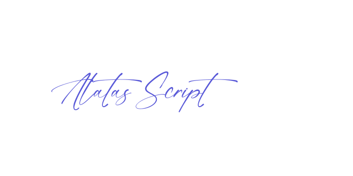 Alatas Script Font