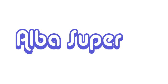 Alba Super Font Download