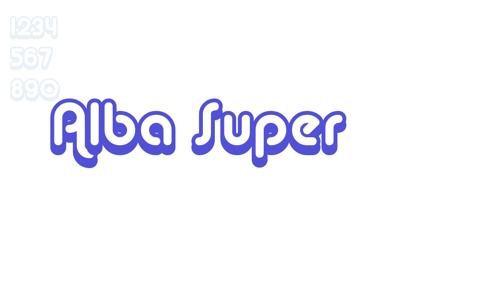 Alba Super-font-download