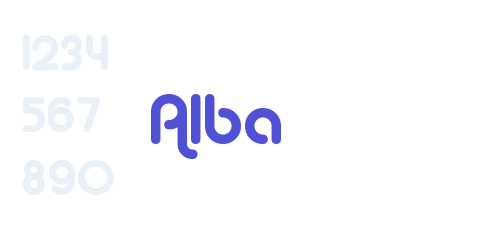Alba-font-download
