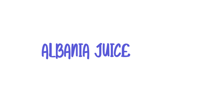 Albania Juice Font Download