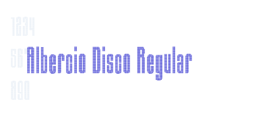 Albercio Disco Regular-font-download