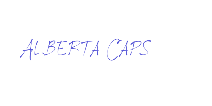 Alberta Caps Font Download