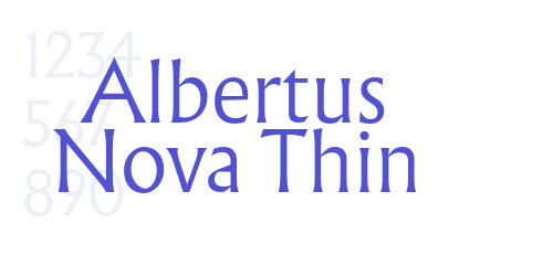 Albertus Nova Thin-font-download