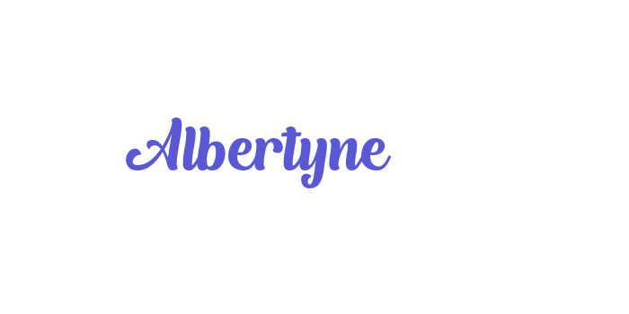 Albertyne Font Download