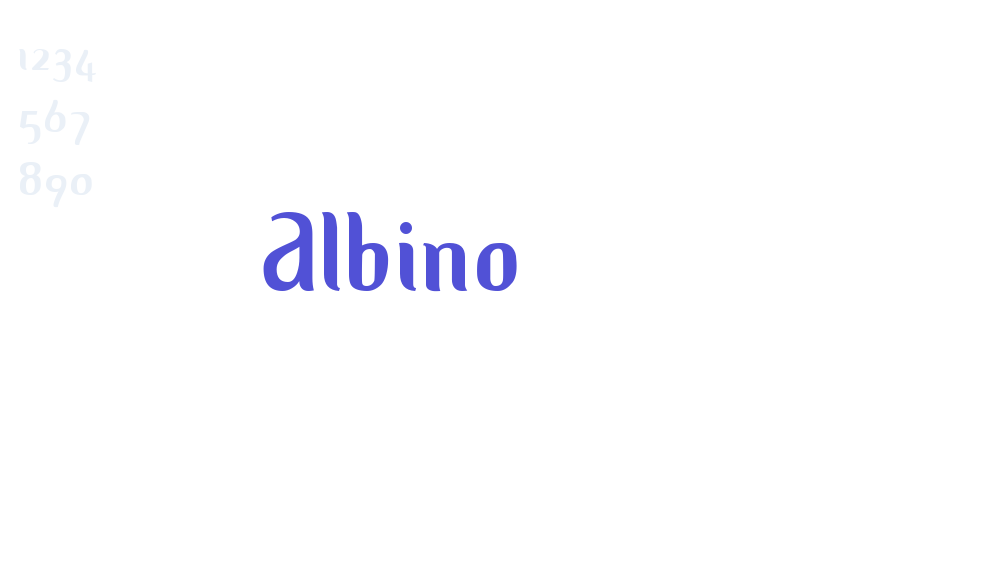 Albino-font-download