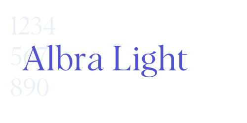Albra Light-font-download