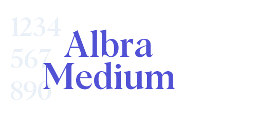 Albra Medium-font-download