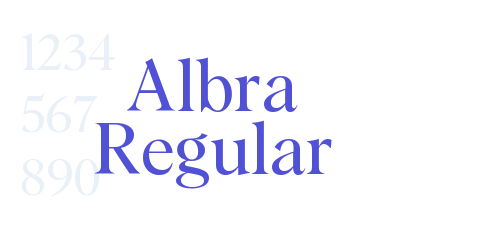 Albra Regular-font-download