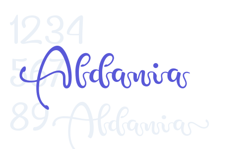 Aldania Font