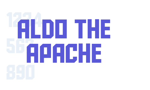 Aldo the Apache Font Download