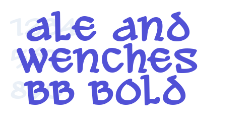 Ale and Wenches BB Bold-font-download